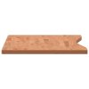 Deska psacího stolu 110 x (50–55) x 2,5 cm masivní bukové dřevo 356055