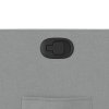 Polohovací křeslo světle šedé textil 374197