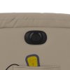 Elektrické masážní polohovací křeslo cappuccino umělá kůže 3205149