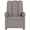 Elektrické polohovací křeslo taupe textil 3204076