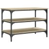 Lavice s botníkem dub sonoma 70 x 38,5 x 49 cm kompozitní dřevo 839039
