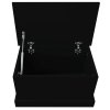 Úložný box černý 50 x 30 x 28 cm kompozitní dřevo 816497
