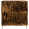 Skříňka na LP desky kouřový dub 84,5x38x89 cm kompozitní dřevo 831994