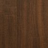 Skříňka na LP desky hnědý dub 84,5x38x89 cm kompozitní dřevo 832004
