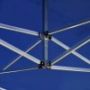 Profesionální skládací party stan + stěny hliník 4,5x3 m modrý 45497