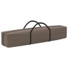 Skládací party stan taupe 2 x 2 m 93498