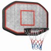 Basketbalový koš černý 109 x 71 x 3 cm polyethylen 93665