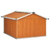 Přístřešek pro robotickou sekačku 92x97x63 cm pozinkovaná ocel 150910