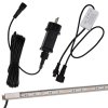 Přelivový vodopád s RGB LED osvětlením nerezová ocel 90 cm 151411