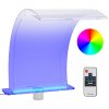 Bazénová fontána s RGB LED osvětlením akryl 50 cm 151407