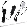 Přelivový vodopád s RGB LED osvětlením akryl 108 cm 151405