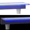 Přelivový vodopád s RGB LED osvětlením akryl 108 cm 151405