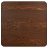 Bistro stolek tmavě hnědý 60 x 60 cm MDF 286431