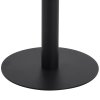Bistro stolek tmavě hnědý 60 x 60 cm MDF 286431