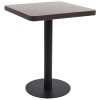Bistro stolek tmavě hnědý 60 x 60 cm MDF 286431