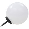 Zahradní solární lampy 2 ks LED kulovité 40 cm RGB 277129