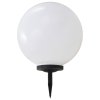 Zahradní solární lampy 2 ks LED kulovité 40 cm RGB 277129