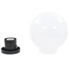 Kulovité LED lampy 4 ks koule 20 cm PMMA 277141