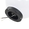 Kulovité LED lampy 4 ks koule 20 cm PMMA 277141