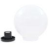 Kulovité LED lampy 4 ks koule 30 cm PMMA 277143