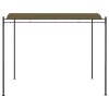 Stínící markýza 3 x 2,4 m taupe 180 g/m² 312216