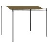 Stínící markýza 3 x 2,4 m taupe 180 g/m² 312216