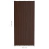 Střešní panely 12 ks pozinkovaná ocel hnědé 100 x 45 cm 317217