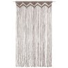 Macramé závěs taupe 140 x 240 cm bavlna 323980
