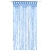 Macramé závěs modrý 140 x 240 cm bavlna 323989