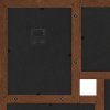 Kolážový fotorámeček na 24 obrázků (13 x 18 cm) tmavě hnědý MDF 332787