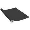 Samolepící tapety na nábytek 2 ks černé 500 x 90 cm PVC 3059652