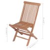 Zahradní židle s béžovými poduškami 4 ks masivní teak 3062586