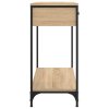 Konzolový stolek dub sonoma 75 x 34,5 x 75 cm kompozitní dřevo 834176