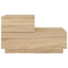 Noční stolek s LED osvětlením dub sonoma 70 x 36 x 40,5 cm 836779