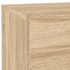 Noční stolek s LED osvětlením dub sonoma 70 x 36 x 40,5 cm 836779