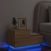 Noční stolek s LED osvětlením dub sonoma 70 x 36 x 40,5 cm 836779
