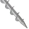 Držák na slunečník 55 cm pozinkovaná ocel 141515