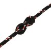 Lodní lano černé 4 mm 50 m polypropylen 152328