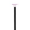 Lodní lano celočerné 8 mm 25 m polypropylen 152501