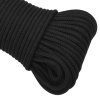 Lodní lano celočerné 3 mm 250 m polypropylen 152484