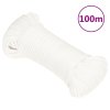Lodní lano celobílé 4 mm 100 m polypropylen 152541