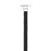 Lodní lano celočerné 2 mm 100 m polypropylen 152478