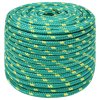 Lodní lano zelené 12 mm 25 m polypropylen 152723
