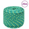 Lodní lano zelené 12 mm 25 m polypropylen 152723