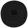 Pracovní lano černé 12 mm 50 m polyester 152827