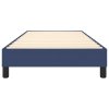 Rám postele s boxspringem modrá 90x190 cm textil 3120482