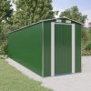 Zahradní kůlna zelená 192 x 689 x 223 cm pozinkovaná ocel 3147433