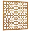 Zahradní nástěnná dekorace 55 x 55 cm corten Maurský design 824478