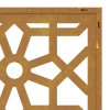 Zahradní nástěnná dekorace 55 x 55 cm corten Maurský design 824478