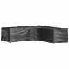 Plachty na zahradní nábytek tvar L 2 ks 16 oček 250x250x70 cm 3155372